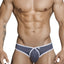 Xtremen Black Grey Blue 91021-3 3PK Briefs