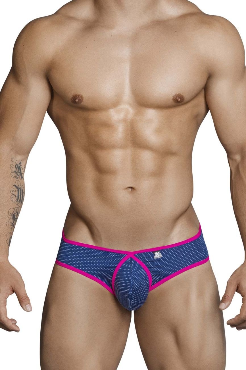 Xtremen Black Grey Blue 91021-3 3PK Briefs