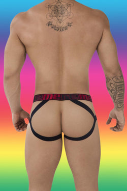 Xtremen Red 91083 Microfiber Pride Jockstrap thumbnail 3
