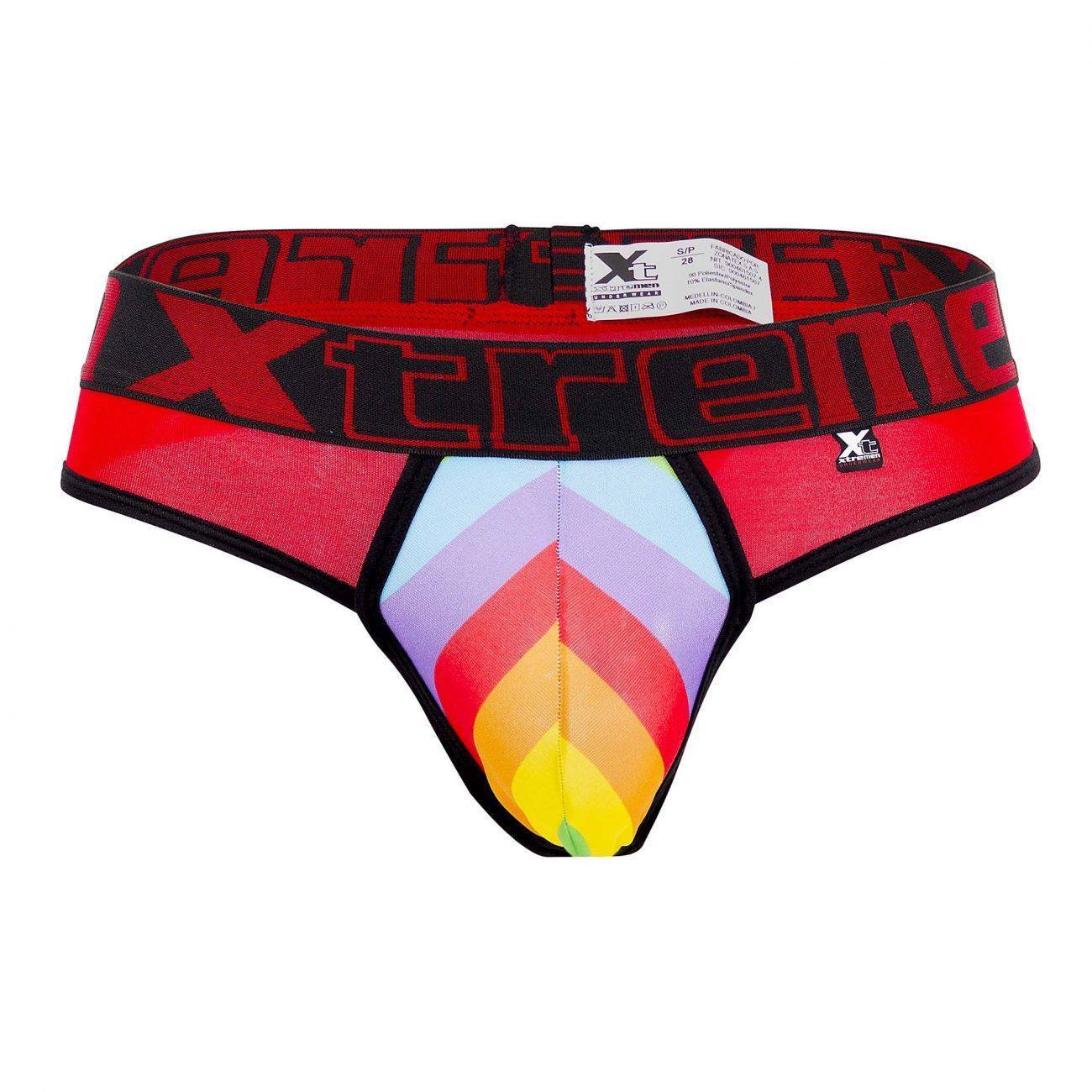 Xtremen Red 91086 Microfiber Pride Thongs