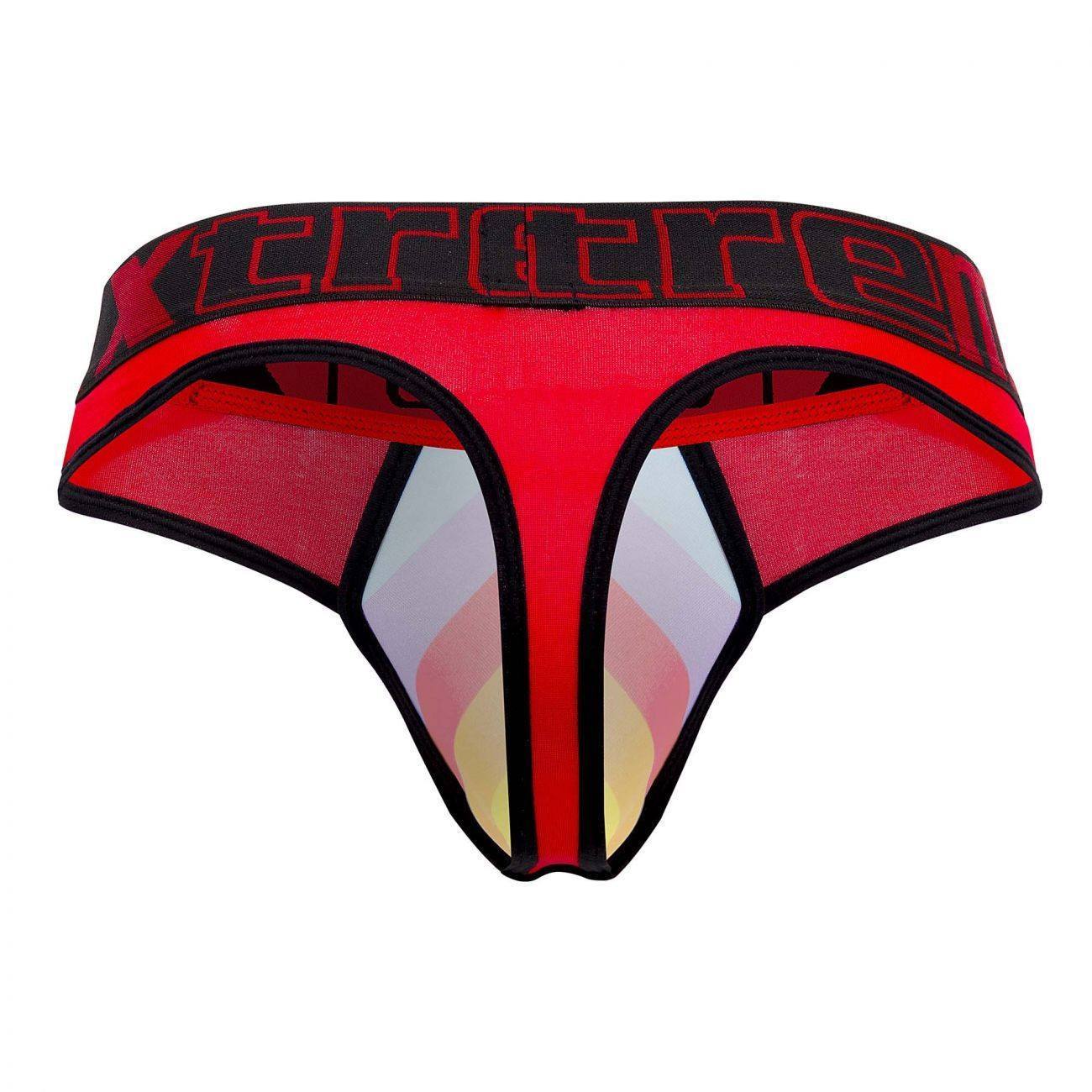 Xtremen Red 91086 Microfiber Pride Thongs