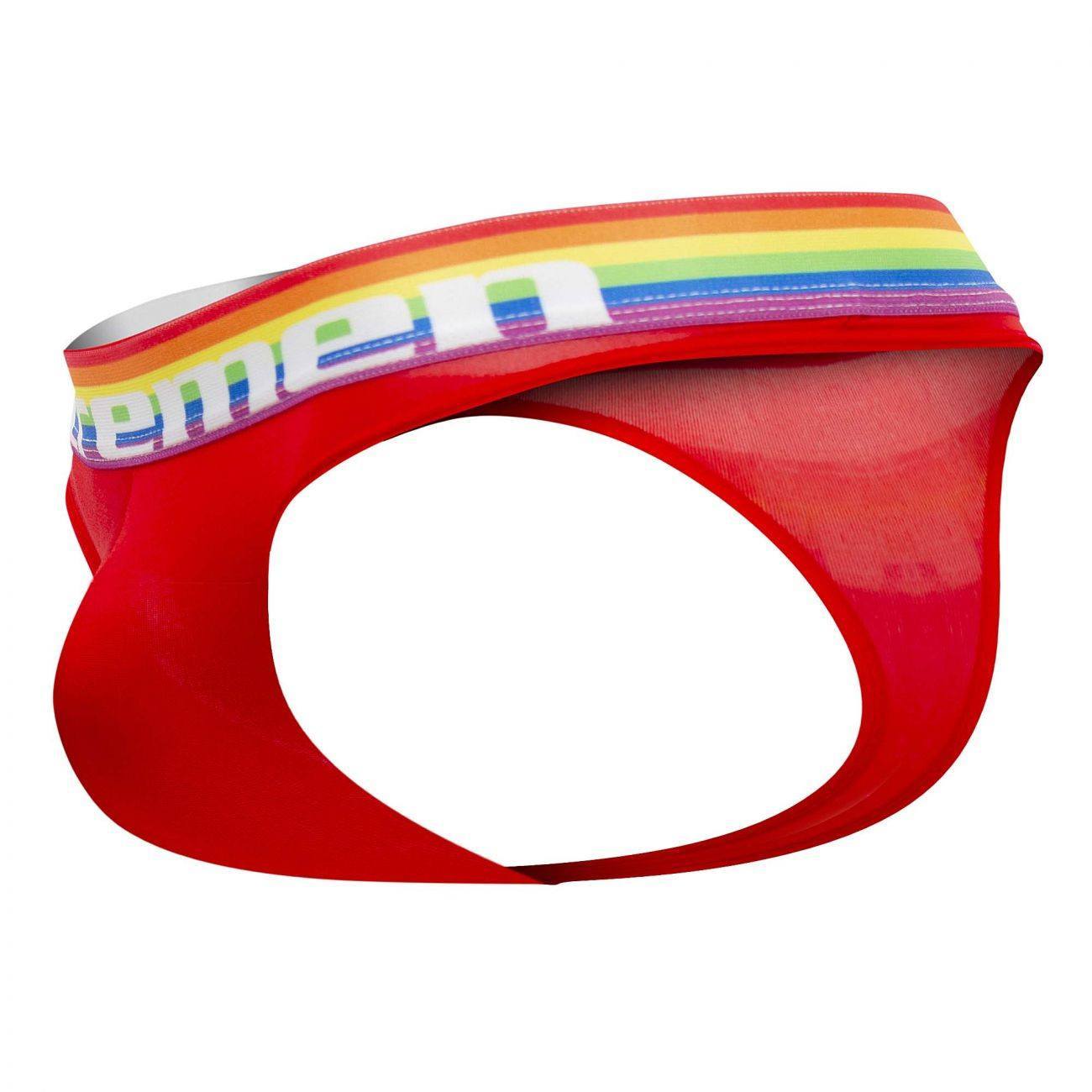 Xtremen Red 91106 Pride Thongs