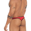 Xtremen Red 91126 Mesh Thong