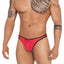 Xtremen Red 91126 Mesh Thong