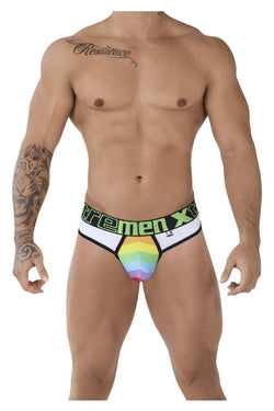 Xtremen White 91086 Microfiber Pride Thongs thumbnail 1