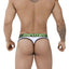 Xtremen White 91086 Microfiber Pride Thongs