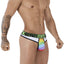 Xtremen White 91086 Microfiber Pride Thongs