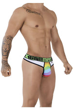 Xtremen White 91086 Microfiber Pride Thongs