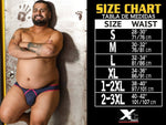 Xtremen White 91086 Microfiber Pride Thongs