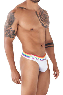 Xtremen White 91106 Pride Thongs thumbnail 3