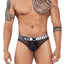 Xtremen black 91137 Mesh Thong