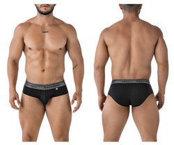 Xtremen Men's Underwear 41315 Cotton Blend Briefs Color Black thumbnail 1
