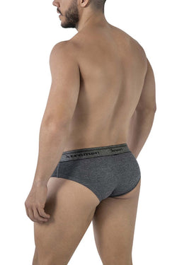 Xtremen Men's Underwear 41315 Cotton Blend Briefs Color Cross thumbnail 3