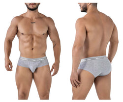 Xtremen Men's Underwear 41315 Cotton Blend Briefs Color Jasper Gray thumbnail 1