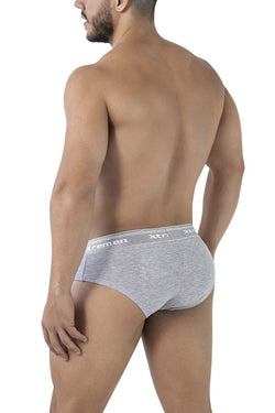 Xtremen Men's Underwear 41315 Cotton Blend Briefs Color Jasper Gray thumbnail 3