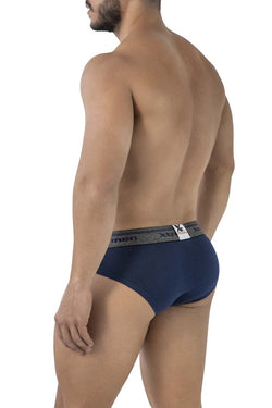 Xtremen Men's Underwear 41315 Cotton Blend Briefs Color Navy thumbnail 3