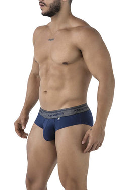 Xtremen Men's Underwear 41315 Cotton Blend Briefs Color Navy thumbnail 4