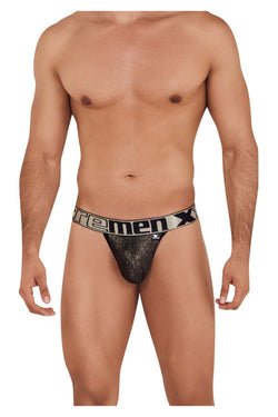 Xtremen Men's Underwear 91089X Frice Microfiber Bikini Color Black thumbnail 2