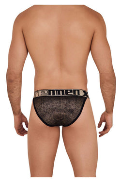 Xtremen Men's Underwear 91089X Frice Microfiber Bikini Color Black thumbnail 3
