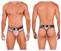 Xtremen Men's Underwear 91091X Frice Microfiber Thongs Color Pink thumbnail 1