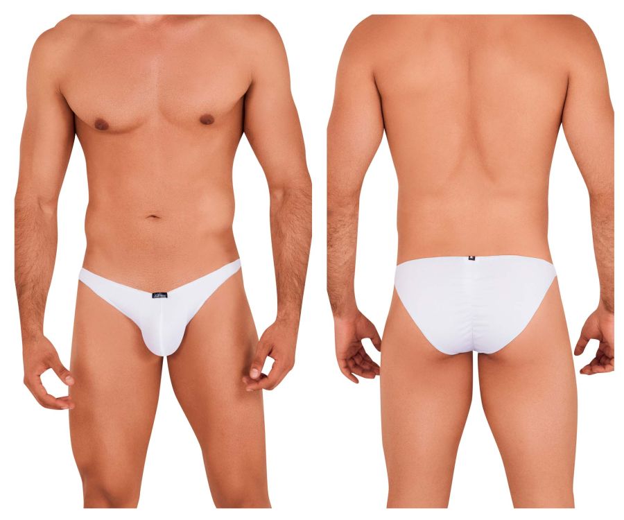 Xtremen Men's Underwear 91093X Microfiber Bikini Color White