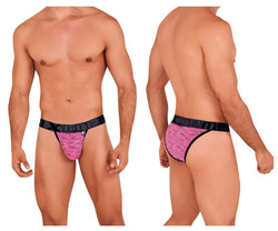 Xtremen Men's Underwear 91098X Microfiber Mesh Bikini Color Pink thumbnail 1