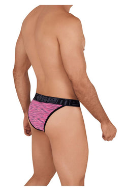 Xtremen Men's Underwear 91098X Microfiber Mesh Bikini Color Pink thumbnail 3
