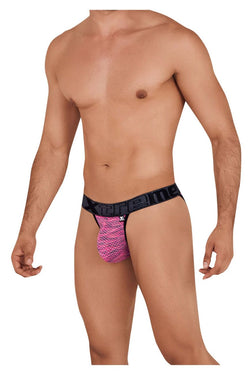 Xtremen Men's Underwear 91098X Microfiber Mesh Bikini Color Pink thumbnail 4