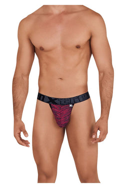 Xtremen Men's Underwear 91098X Microfiber Mesh Bikini Color Red thumbnail 2