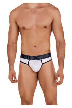 Xtremen Men's Underwear 91101X Microfiber Thongs Color White thumbnail 2