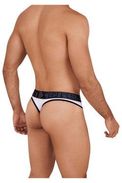 Xtremen Men's Underwear 91101X Microfiber Thongs Color White thumbnail 3