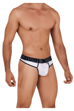 Xtremen Men's Underwear 91101X Microfiber Thongs Color White thumbnail 4