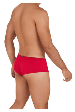 Xtremen Men's Underwear 91103X Microfiber Trunks Color Red thumbnail 3