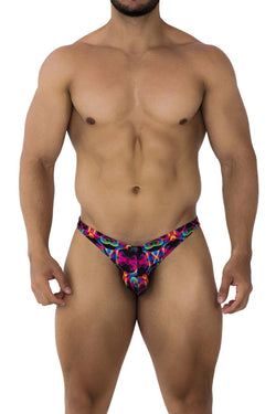 Xtremen Men's Underwear 91172 Printed Bikini Color Bows thumbnail 2