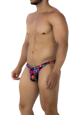 Xtremen Men's Underwear 91172 Printed Bikini Color Bows thumbnail 4