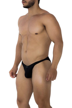 Xtremen Men's Underwear 91177 Microfiber Bikini Color Black thumbnail 4