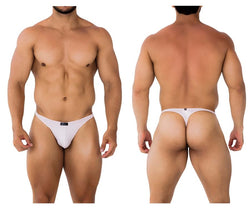 Xtremen Men's Underwear 91182 Microfiber Thongs Color Pink thumbnail 1