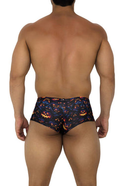 Xtremen Men's Underwear 91193 Printed Trunks Color Pumpkins thumbnail 3