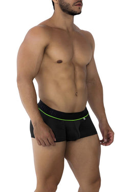 Xtremen Men's Underwear 91196 Jacquard Trunks Color Black thumbnail 4