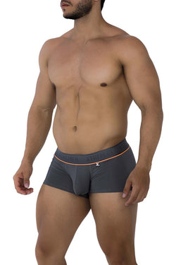 Xtremen Men's Underwear 91196 Jacquard Trunks Color Gray thumbnail 4