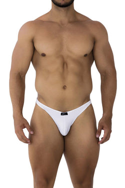 Xtremen Men's Underwear 91197 Jacquard Bikini Color White thumbnail 2