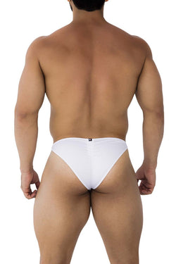Xtremen Men's Underwear 91197 Jacquard Bikini Color White thumbnail 3