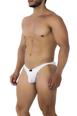 Xtremen Men's Underwear 91197 Jacquard Bikini Color White thumbnail 4