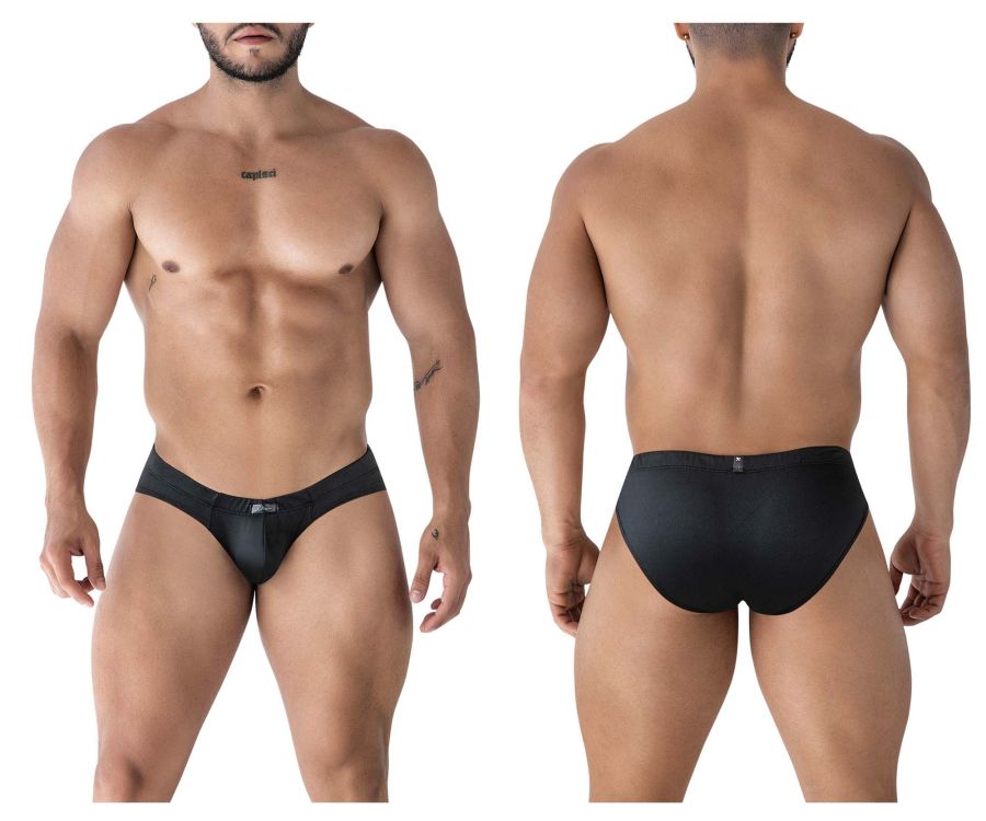 Xtremen Men's Underwear 91207B Microfiber Briefs Color Black