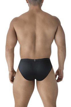 Xtremen Men's Underwear 91207B Microfiber Briefs Color Black thumbnail 3