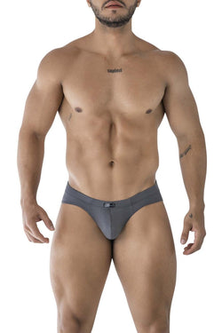 Xtremen Men's Underwear 91210B Microfiber Briefs Color Gray thumbnail 2