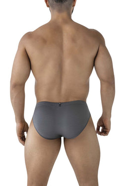 Xtremen Men's Underwear 91210B Microfiber Briefs Color Gray thumbnail 3