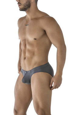 Xtremen Men's Underwear 91210B Microfiber Briefs Color Gray thumbnail 4