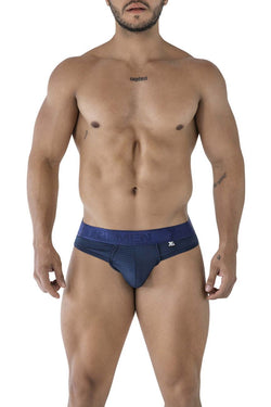 Xtremen Men's Underwear 91211B Microfiber Thongs Color Navy thumbnail 2