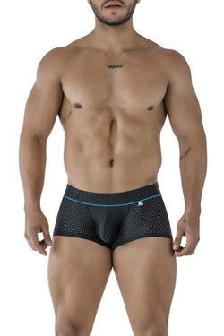 Xtremen Men's Underwear 91212B Microfiber Trunks Color Black thumbnail 2